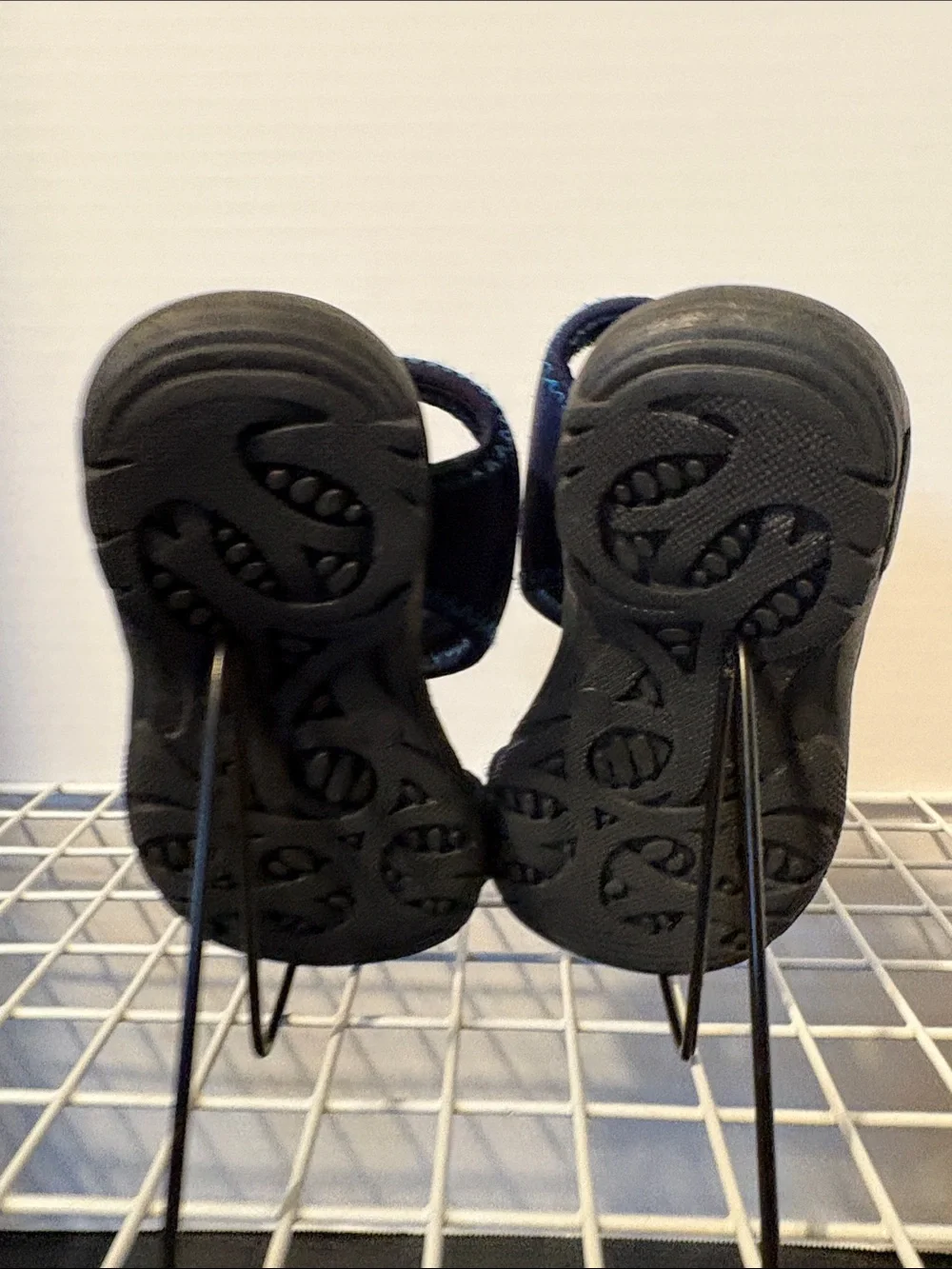 Kids Navy and Bright Blue Adjustable Sandals